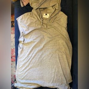 Topman sleeveless hoodie